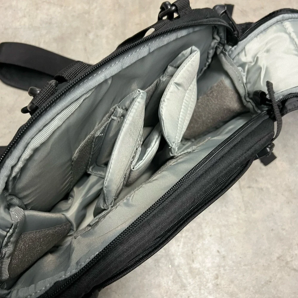 Black Lowepro Men's camera bag